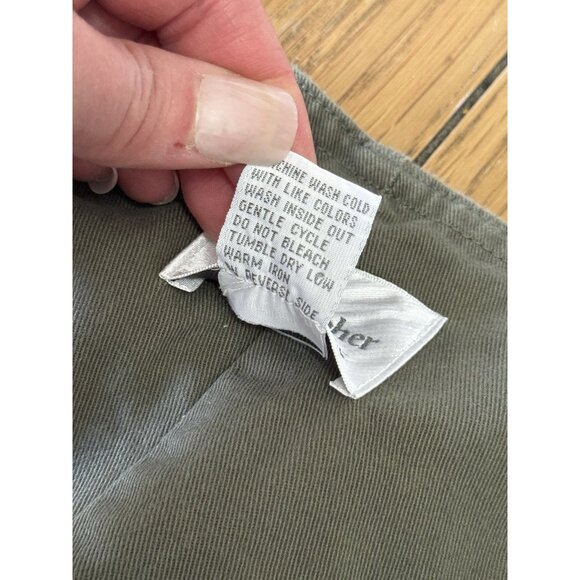 Christopher & Banks Olive Green Midi Dress - Picture 9 of 13